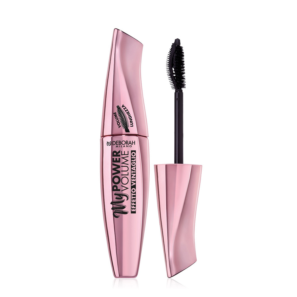 DEBORAH ASTUCCIO IN LATTA ROSSA CONTENENTE: MASCARA INSTANT VOLUME CON  CERAMIDI + MATITA OCCHI 24ORE - Meloni Store