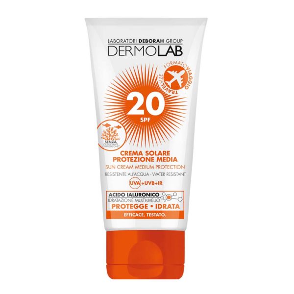 SUN CREAM MEDIUM PROTECTION SPF 20 - FACE AND BODY
