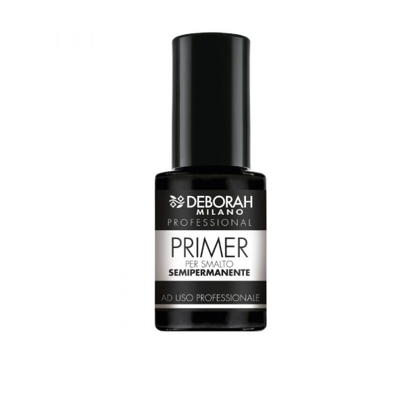 Primer for semipermanent nail enamel