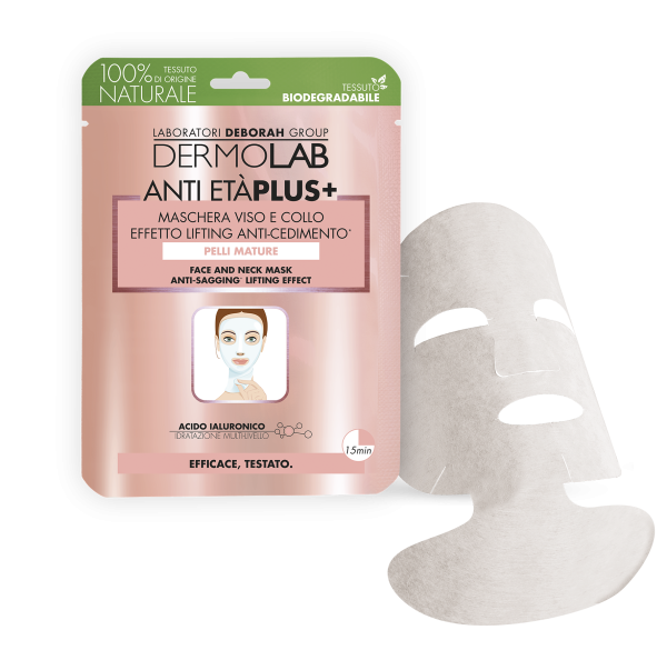 MASQUE VISAGE ET COU À EFFET LIFTANT ET ANTI-RELÂCHEMENT