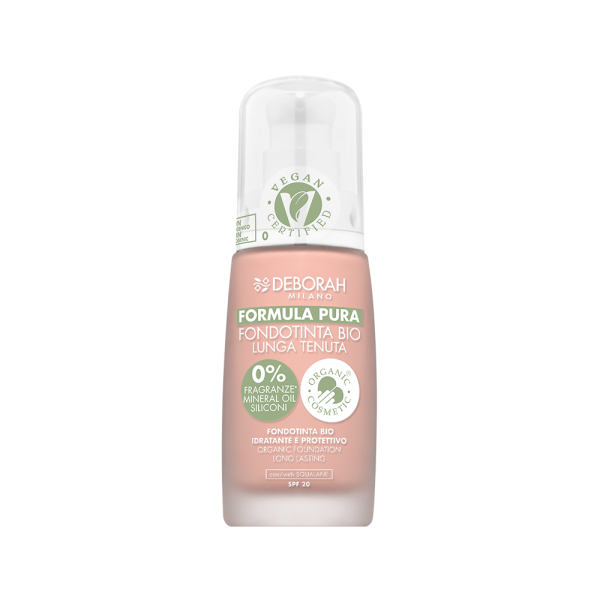 FORMULA PURA FOND DE TEINT LONGUE TENUE BIO
