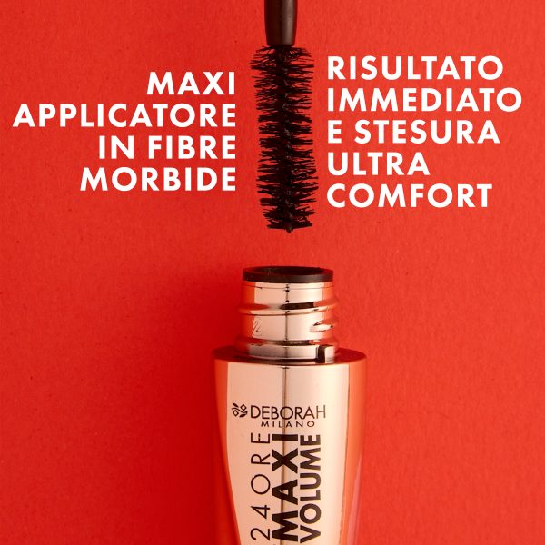 MASCARA 24ORE INSTANT MAXI VOLUME CON CERAMIDI - immagine 4